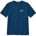 Patagonia '73 Skyline Organic T-Shirt Mens Lagom Blue