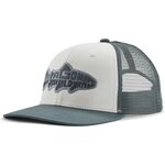 Patagonia Take a Stand Trucker Hat Wild Waterline: White