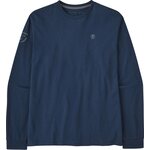 Patagonia L/S Forge Mark Responsibili-Tee Mens Lagom Blue