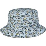 Stetson 2Sided Bucket Blue Fish Print
