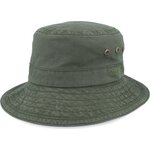Stetson Bucket Delave Organic Cotton Forest Green
