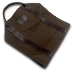 Bushcraft Spain Oilskin Log Carrier Brown