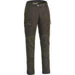 Pinewood Furudal Caribou Hunt Trousers Womens Suede Brown / Dark Olive