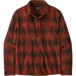 Patagonia Fjord Flannel Shirt Mens Cascade: Burnished Red