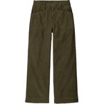 Patagonia Wide Leg Cord Pants Womens Basin Green