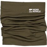 Mons Royale Daily Dose Merino Flex Neckwarmer Dark Olive