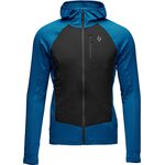 Black Diamond Coefficient LT Hybrid Hoody Mens Kingfisher / Black
