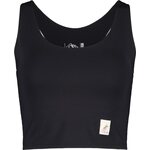 Maloja SuryaM. Yoga Crop Top Womens Deep Black