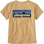 Patagonia P-6 Logo Responsibili-Tee Womens Beeswax Tan