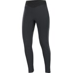Salomon Gore-Tex Infinium Windstopper Tights Womens Deep Black