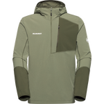 Mammut Madris Light ML Half Zip Hoody Mens Marsh-Dark Marsh