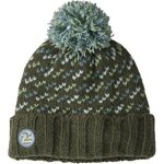 Patagonia Snowbelle Beanie Fisherman Stitch: Pine Needle Green
