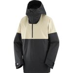 Salomon Bashley Anorak Womens White Pepper / Deep Black