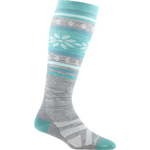 Darn Tough Alpine OTC Lightweight Merino Womens Gray