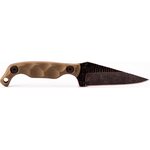Stroup Knives Mini - G10, Acid Etched OD Green
