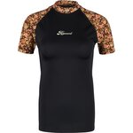 Rip Curl Sea Of Dreams UPF 50 Short Sleeve Womens Brown