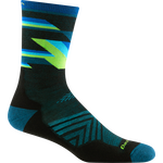 Darn Tough Bolt Micro Crew Ultra-Lightweight with Cushion Merino Mens Black