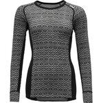 Devold Vams Shirt -naisten merinoaluspaita Caviar