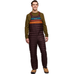 Cotopaxi Fuego Overalls Mens Coffee Stripes