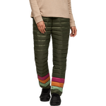 Cotopaxi Fuego Down Pant Womens Fatigue Stripes