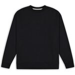 Mons Royale Verdant Merino Cotton Crew Unisex Black