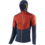 Löffler Hooded Hybrid Jacket Bruce PL60 Mens Rusty (579)