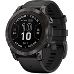Garmin Fenix 7 Pro Sapphire Solar (Esittelykappale) Carbon Gray DLC Ti w/ Black Band
