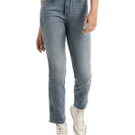 Duer Midweight Denim High Rise Straight Womens Vintage