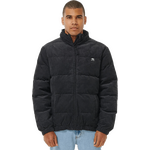 Rip Curl Rincon Cord Puffer Jacket Mens Washed Black