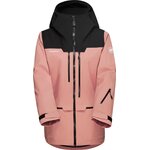 Mammut Haldigrat HS Hooded Jacket Women Quartz Dust - Black