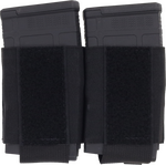 Ferro Concepts Turnover Magazine Pouch - Double 7.62 Black
