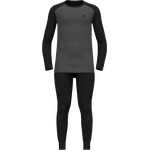Odlo Active Warm Eco Special Set Mens Black - Dark Grey Melange