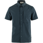 Fjällräven High Coast Pack Shirt Short Sleeve Mens Dark Navy (555)