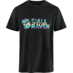 Fjällräven Multicolor Logo T-shirt Mens Black (550)