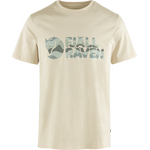 Fjällräven Multicolor Logo T-shirt Mens Chalk White (113)