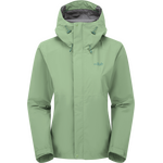 Rab Downpour Jacket Womens Fig Green