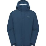 Rab Downpour Jacket Mens Tempest Blue