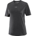 Salomon SHKout Core Short Sleeve Tee Womens Deep Black