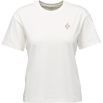 Black Diamond Heritage Badge Short Sleeve Tee Womens Off White