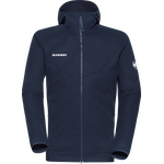 Mammut Granite SO Hooded Jacket Mens Marine