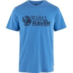 Fjällräven Lush Logo T-Shirt Mens UN Blue (525)