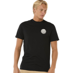 Rip Curl Wettie Icon Tee Mens Black