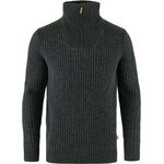 Fjällräven Övik Half Zip Knit Mens Dark Grey (030)
