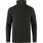 Fjällräven Övik Half Zip Knit Mens Dark Olive (633)