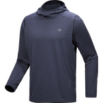 Arc'teryx Cormac Hoody Mens Black Sapphire Heather