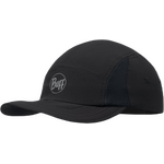 Buff 5 Panel Go Cap R-Solid Black