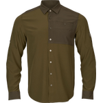 Härkila Logmar Lightweight Long Sleeve Shirt Mens Dark olive / Willow green