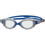 Zoggs Predator Flex Grey / Blue / Clear