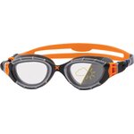 Zoggs Predator Flex Reactor Grey/Orange/Reactor Smoke
