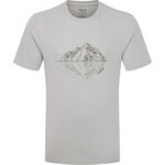 Rab Crimp Reflection Tee Mens Light Zinc